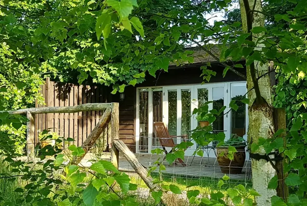 Enclosed garden at Fair Oak Farm - Your Country Estate