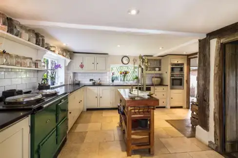 Farmhouse style kitchen at Fair Oak Farm - Your Country Estate, East Sussex