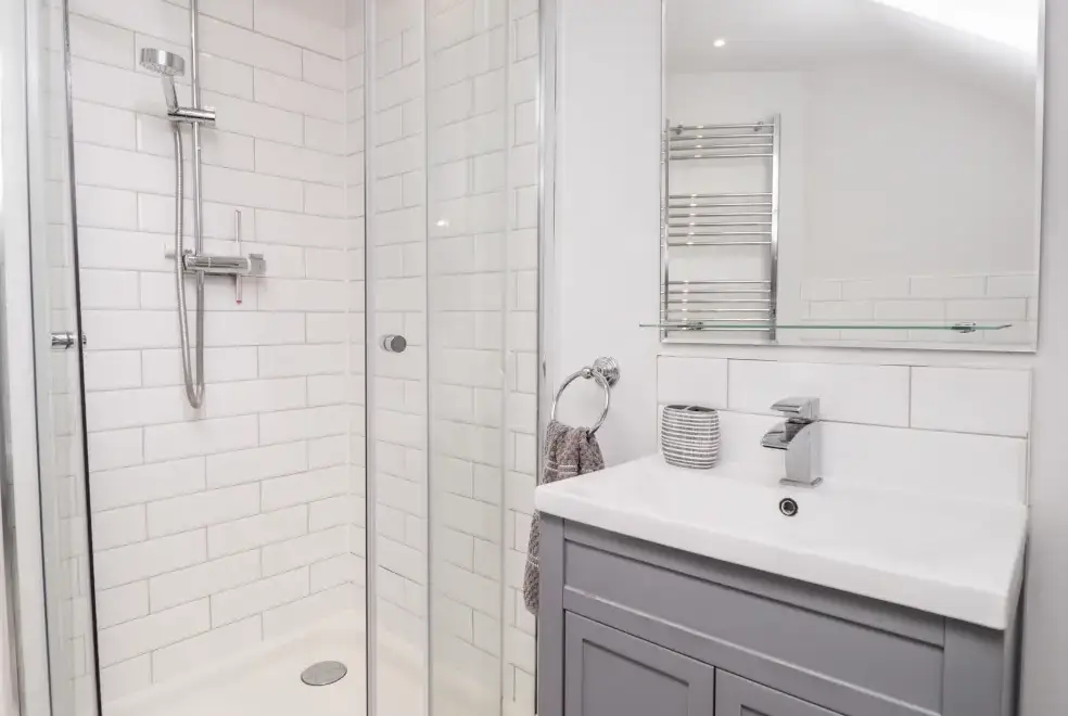 Shower room at Fairlight View