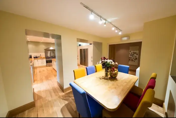 Kitchen/diner at Farleyer Lodge