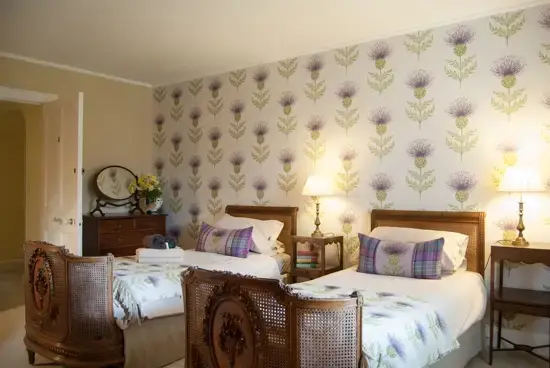 Bedroom at Farleyer Lodge