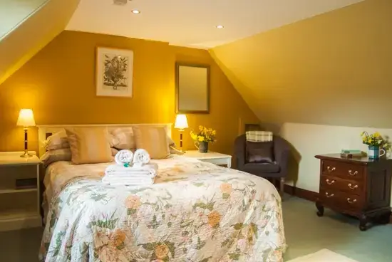 Bedroom at Farleyer Lodge