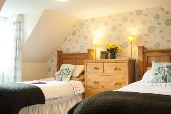 Bedroom at Farleyer Lodge