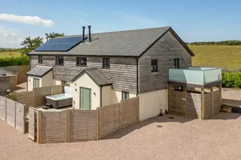 Farmyard House, Anglesey, from the outside