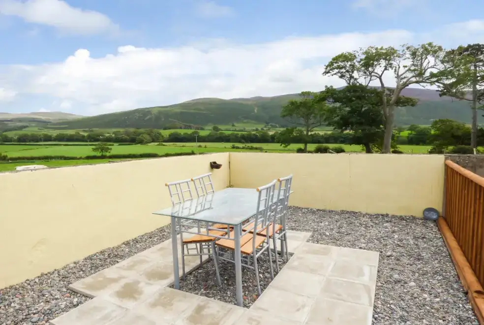 Countryside views at Fell View Cottage