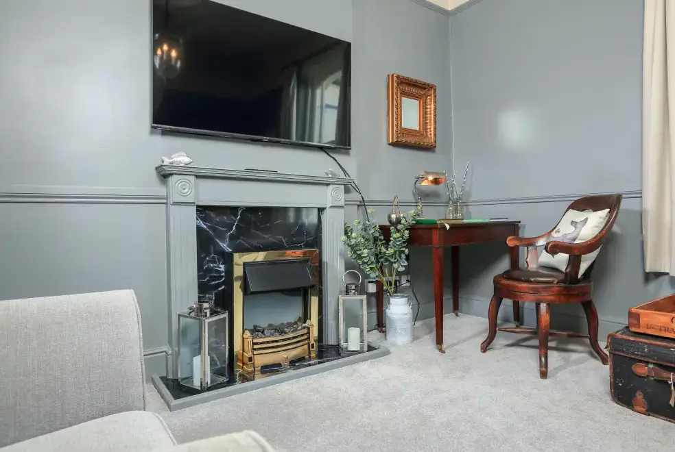 Drawing room at Ferrystone