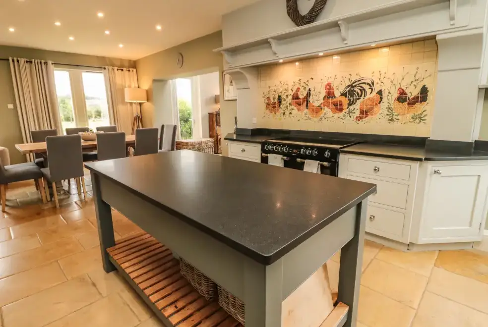 Kitchen/diner at Fontburn Farmhouse