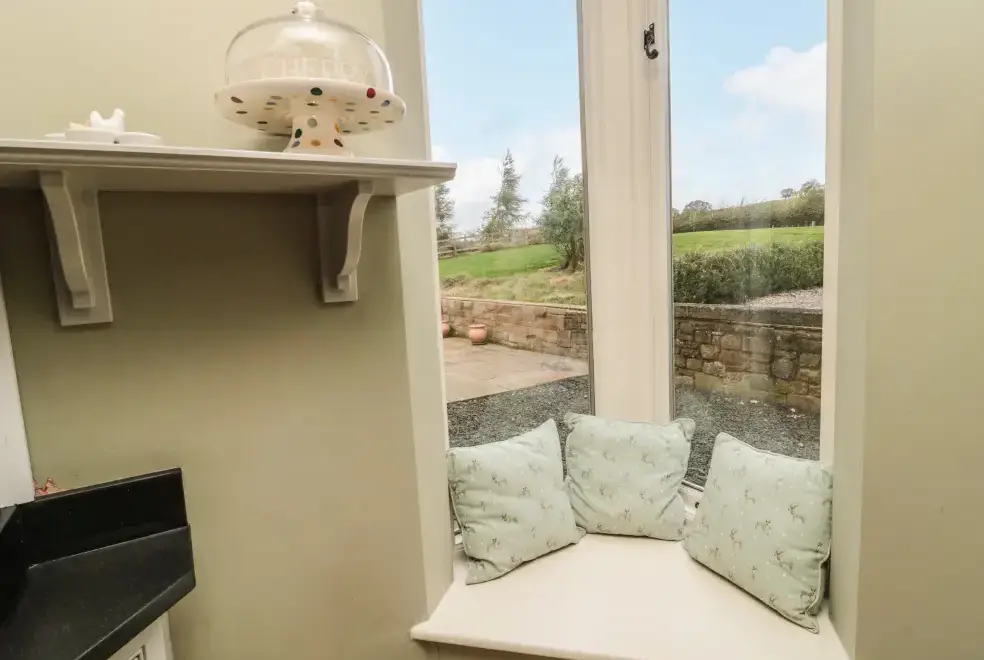 Countryside views at Fontburn Farmhouse