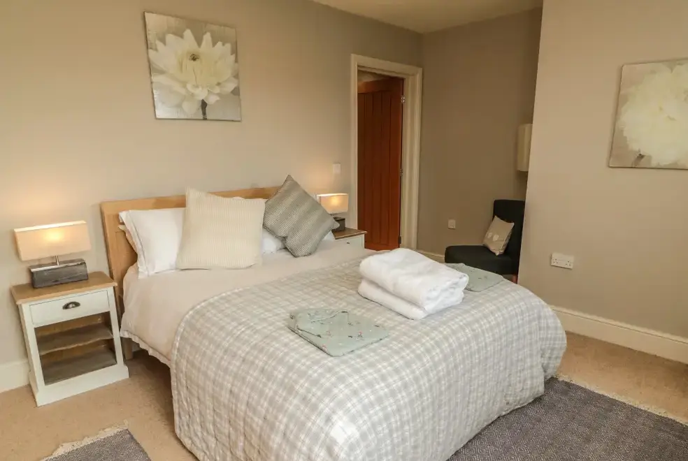 Bedroom at Fontburn Farmhouse