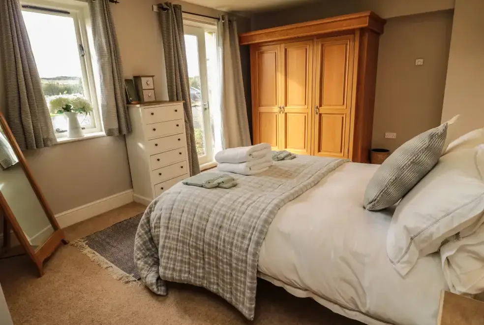 Bedroom at Fontburn Farmhouse