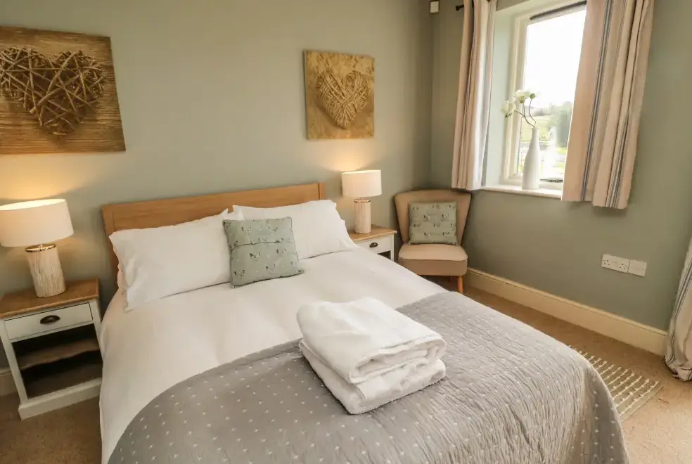 Bedroom at Fontburn Farmhouse