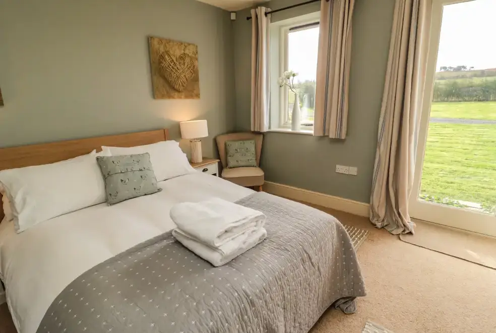 Bedroom at Fontburn Farmhouse