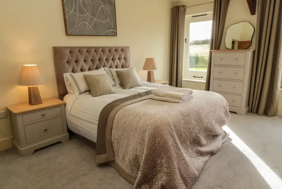 Bedroom at Fontburn Farmhouse