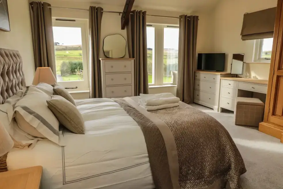 Bedroom at Fontburn Farmhouse