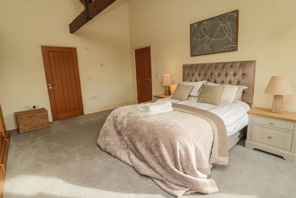 Bedroom at Fontburn Farmhouse