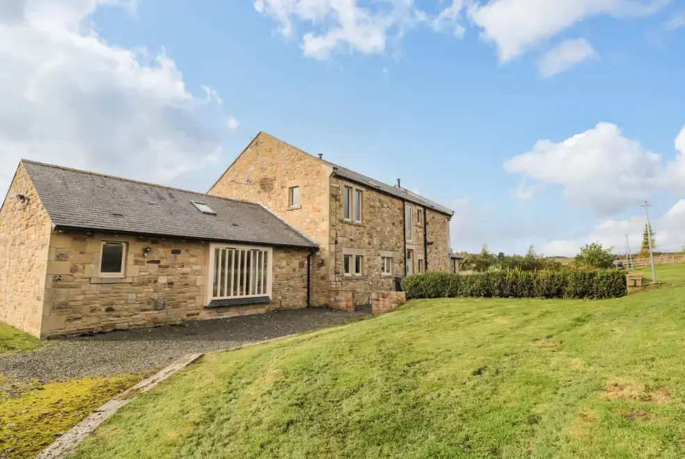 Fontburn Farmhouse, from the outside