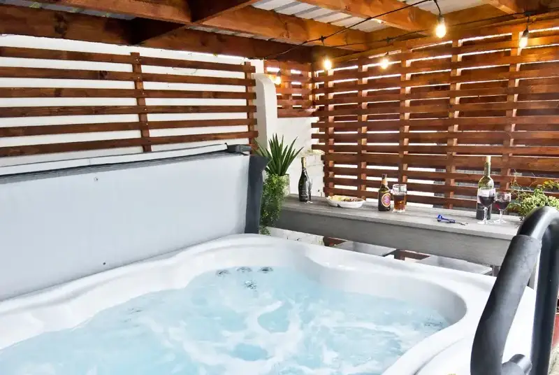Private Hot Tub at Forest House
