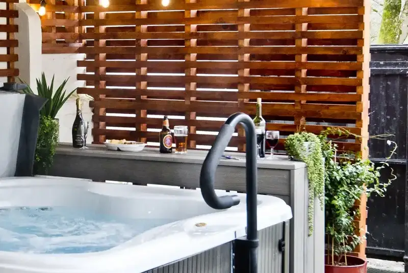 Private Hot Tub at Forest House