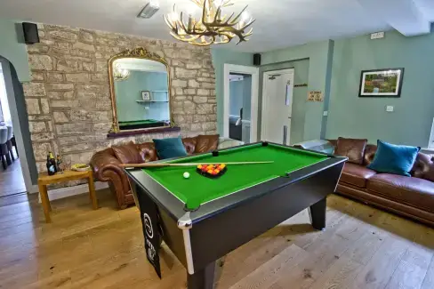 Games Room at Forest House, Gloucestershire