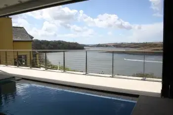 Private Swimming Pool at Four Ashes (Stunning Water Views)
