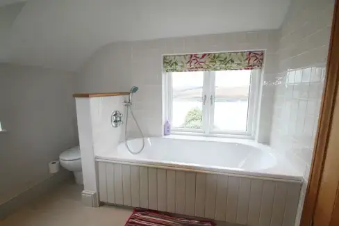 Family bathroom at Four Ashes (Stunning Water Views), Pembrokeshire