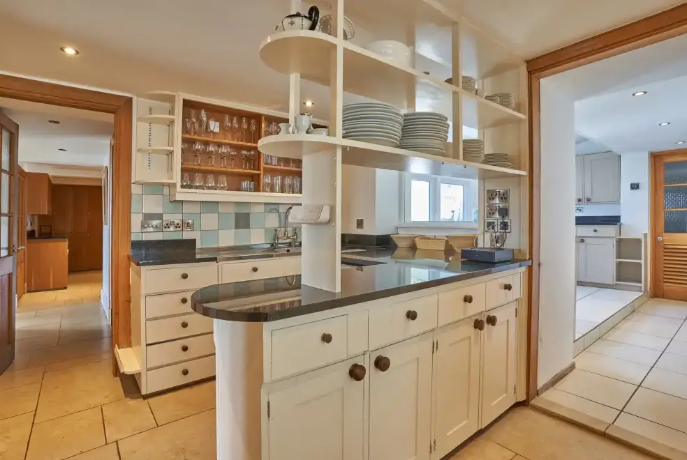 Kitchen/diner at Four Ashes (Stunning Water Views)