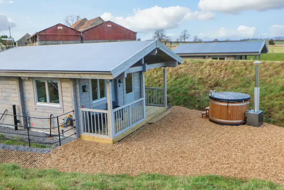 Private Hot Tub at Foxes Den