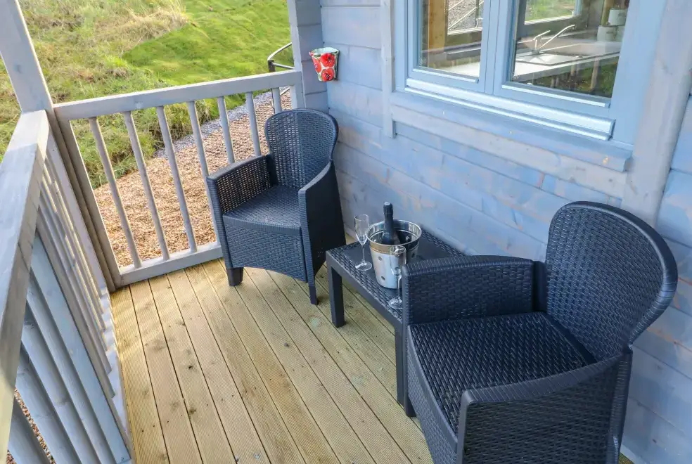 Balcony at Foxes Den