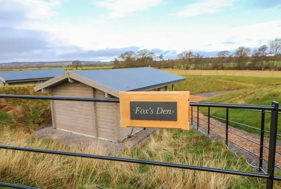 Countryside views at Foxes Den