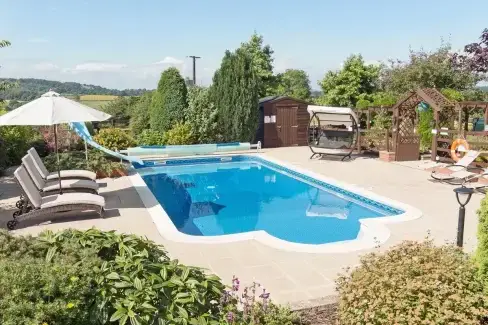 Heated Outdoor Swimming Pool