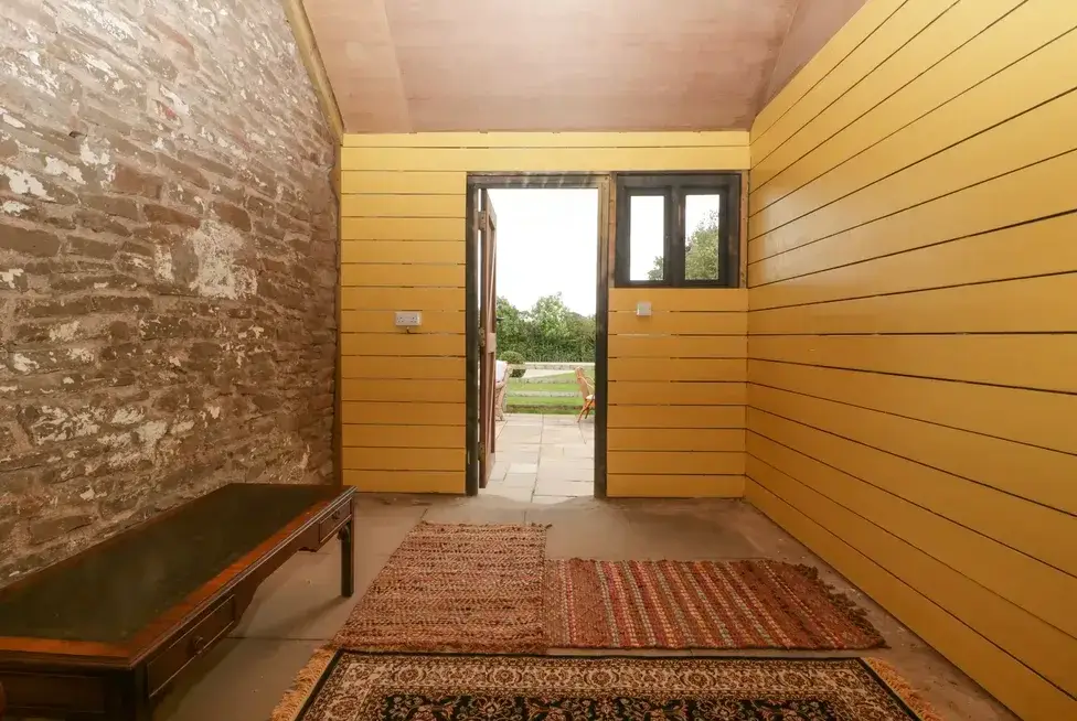 Boot room at Frith Green