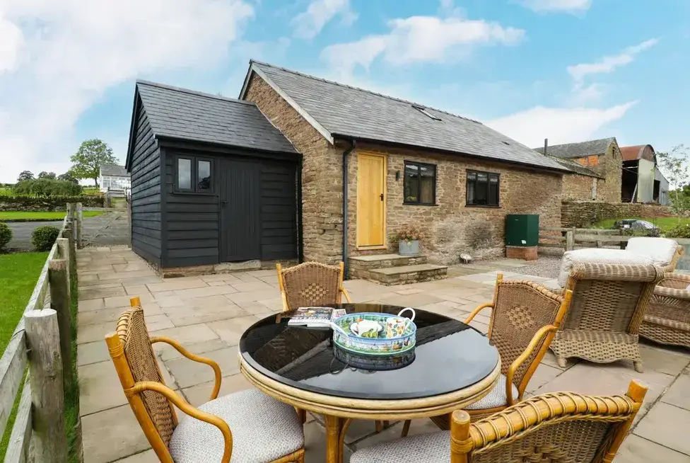 Patio area at Frith Green