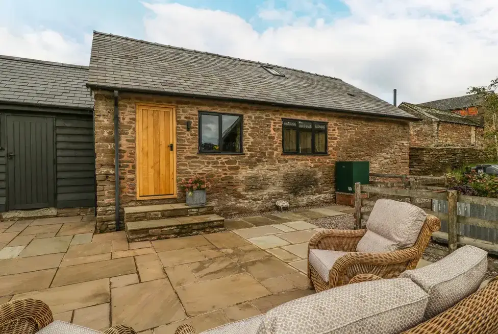 Patio area at Frith Green