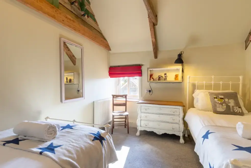 Bedroom at Fuschia Cottage