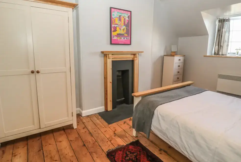 Bedroom at Gamekeeper's Holiday Cottage