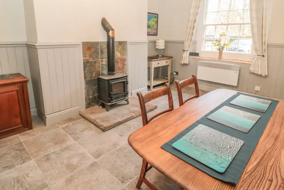 Dining room at Gamekeeper's Holiday Cottage