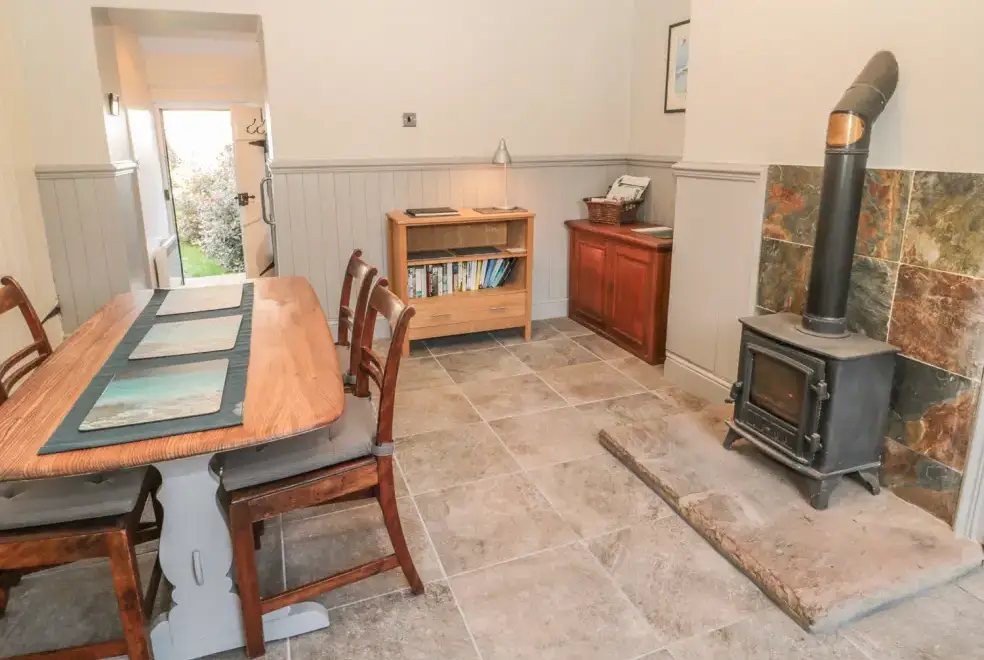 Kitchen/diner at Gamekeeper's Holiday Cottage