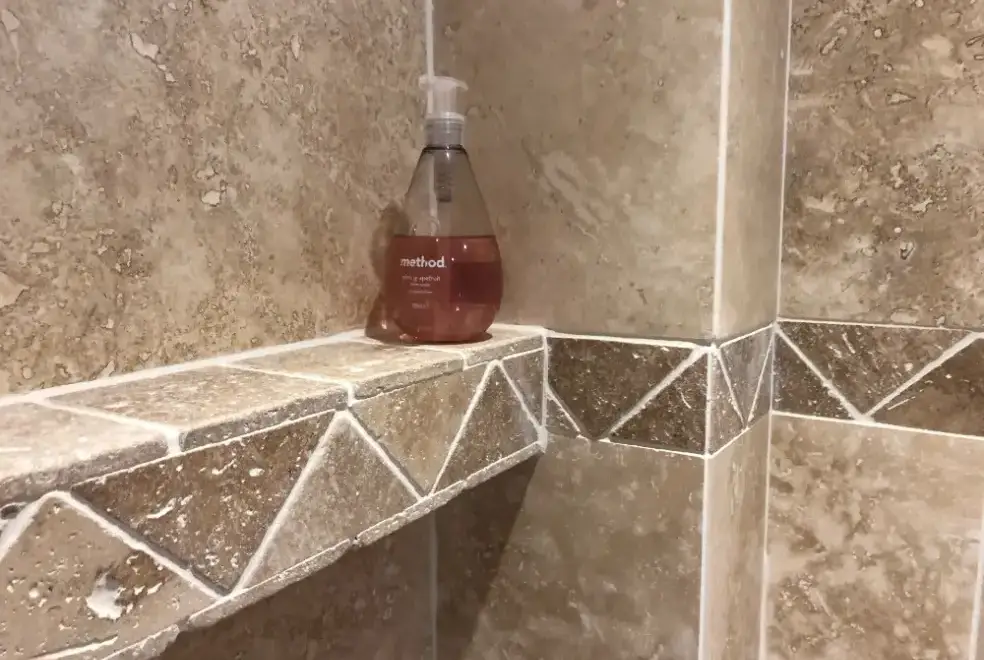 Shower room at Garden Bank