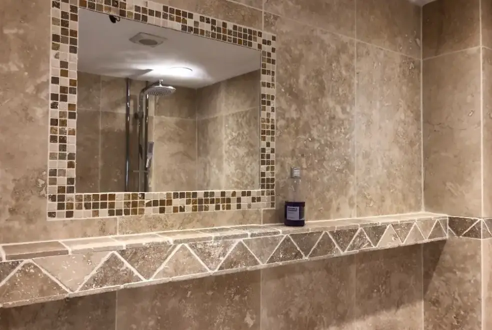 Shower room at Garden Bank