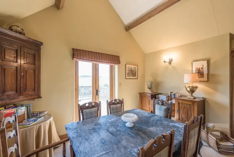 Dining room at Garden Barn