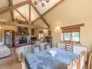 Open plan living area at Garden Barn - thumbnail photo