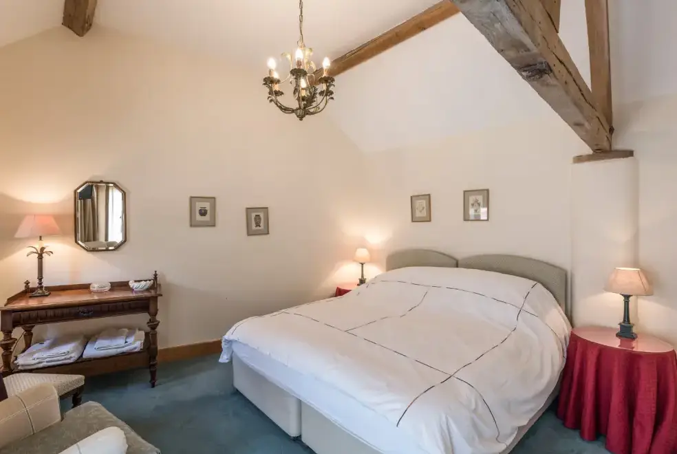 Bedroom at Garden Barn