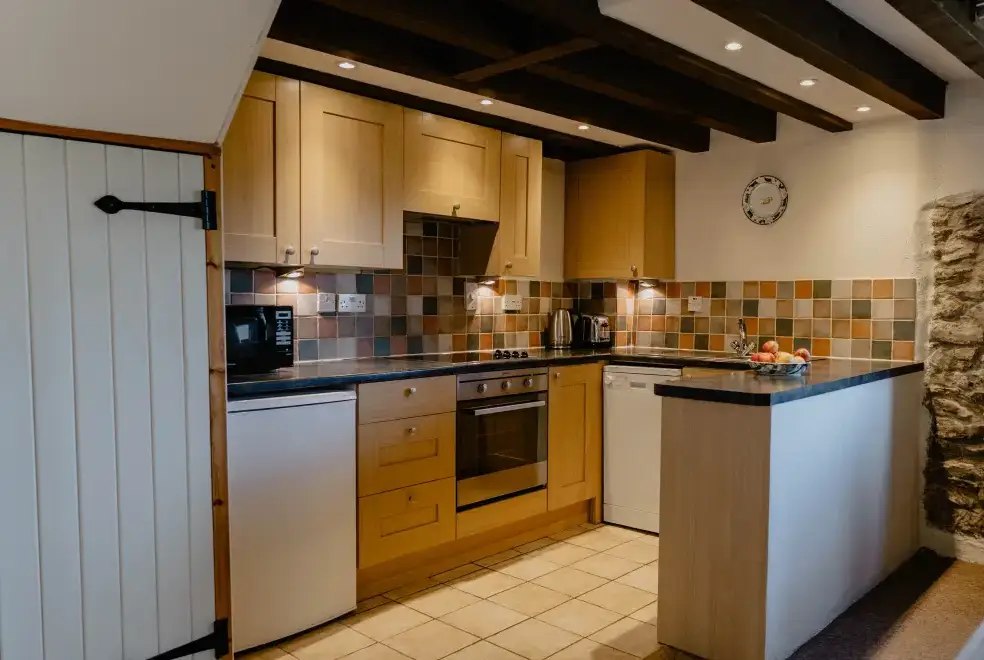 Kitchen/diner at Garden Cottage at Twistgates Farm Cottages