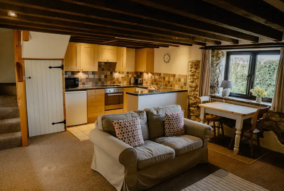 Lounge at Garden Cottage at Twistgates Farm Cottages