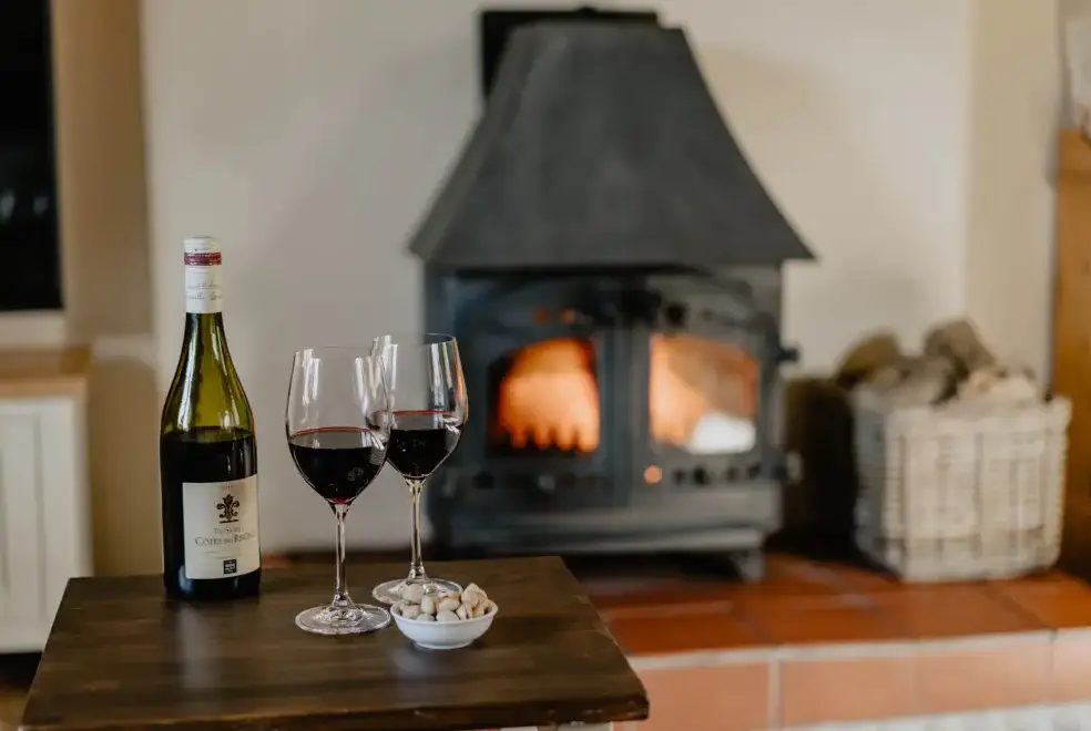 Drawing room at Garden Cottage at Twistgates Farm Cottages
