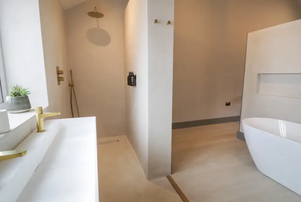 Shower room at Garden House