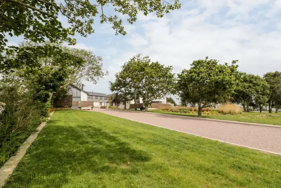 Countryside views at Garden House