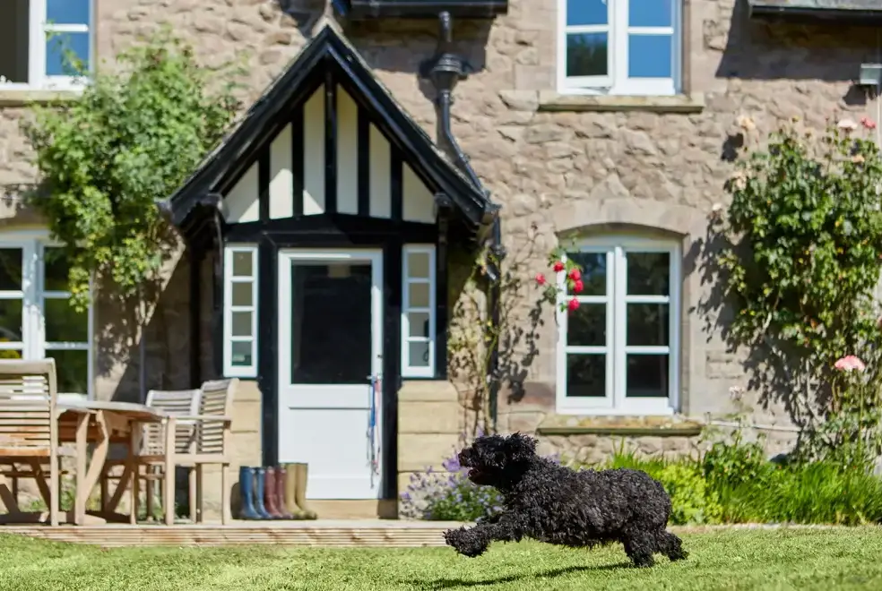 Dogs welcome at Gardeners Cottage