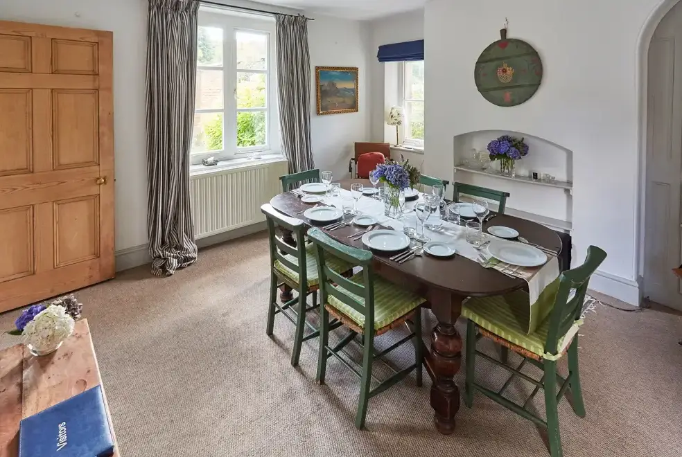 Dining room at Gardeners Cottage