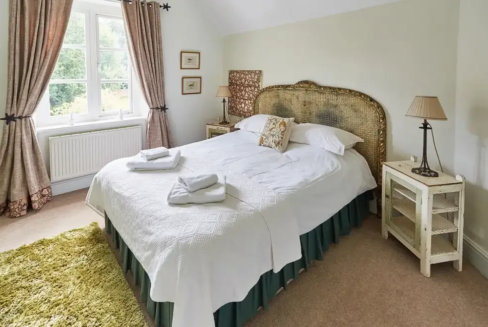 Bedroom at Gardeners Cottage